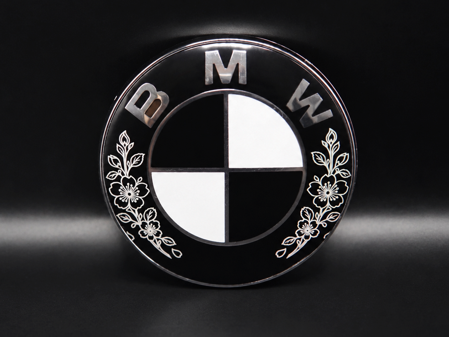 High quality black BMW badges from MBC